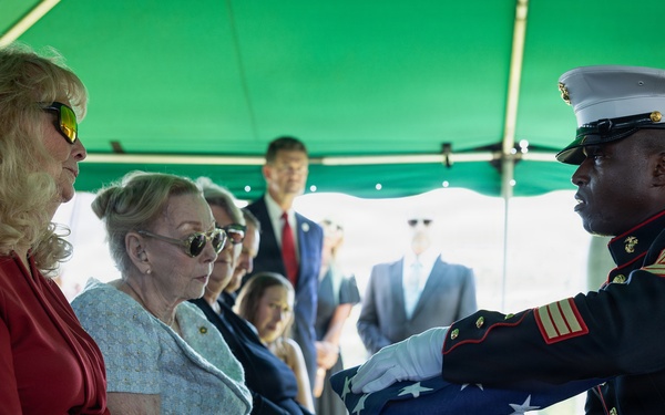 Pfc. Roy H. Drinkard Funeral Service