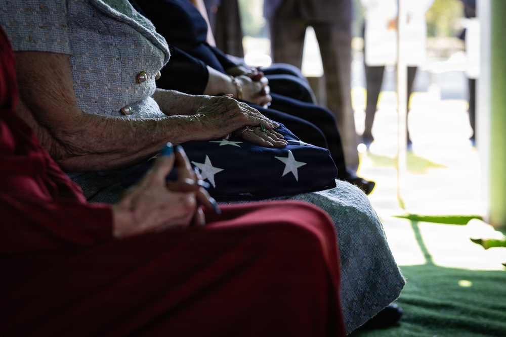 Pfc. Roy H. Drinkard Funeral Service
