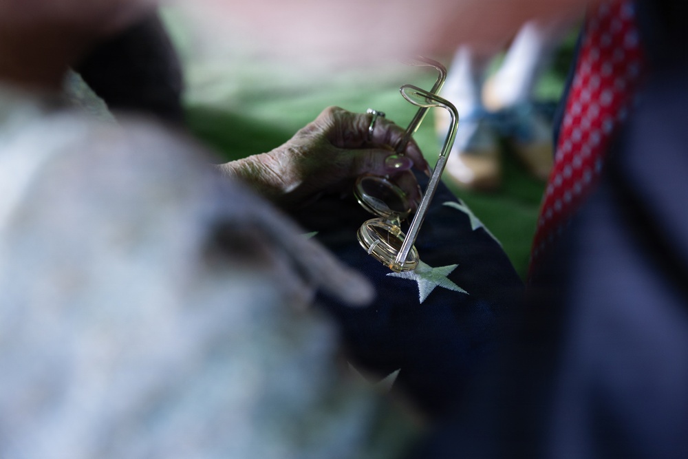 Pfc. Roy H. Drinkard Funeral Service