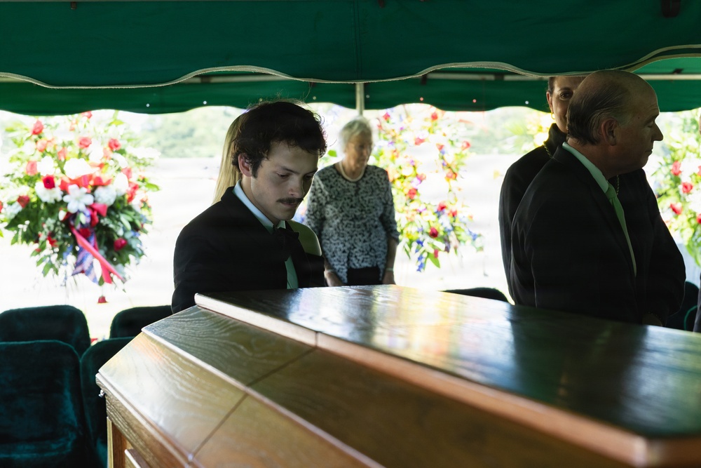 Pfc. Roy H. Drinkard Funeral Service