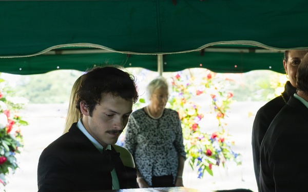Pfc. Roy H. Drinkard Funeral Service