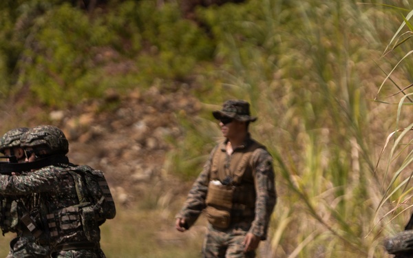 U.S. Marines conduct Call for Fire Training with Philippine Marines