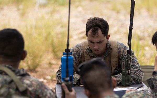 U.S. Marines conduct Call for Fire Training with Philippine Marines