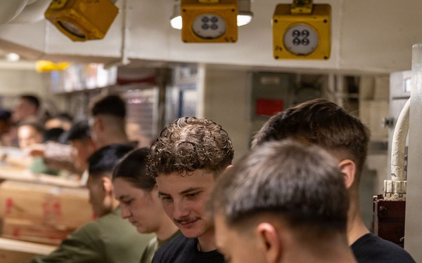 USS Boxer, USNS Cesar Chavez Conduct RAS