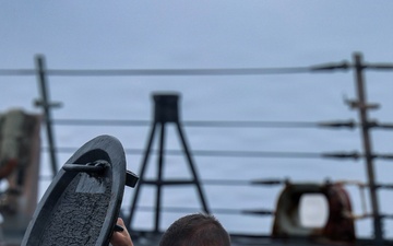 Live Fire Exercise Aboard USS Mason (DDG 87)