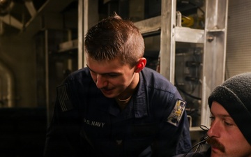 Live Fire Exercise Aboard USS Mason (DDG 87)