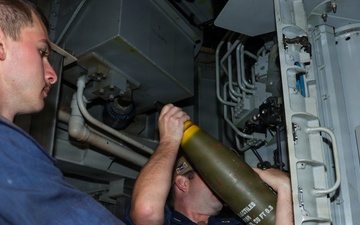Live Fire Exercise Aboard USS Mason (DDG 87)