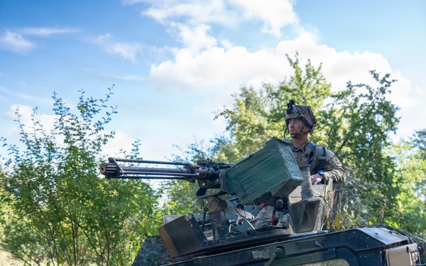 Soldier Pulls Security at Saber Junction 26