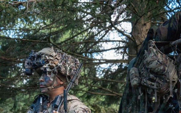 Soldier Pulls Security at Saber Junction 26