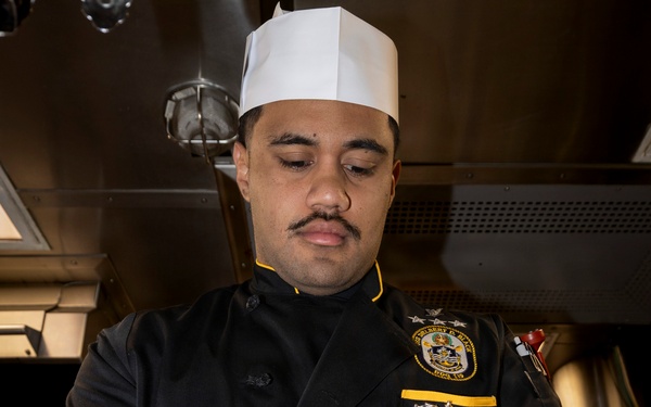 Meal Preparation Aboard USS Delbert D. Black