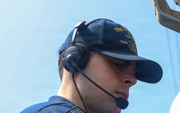 John Finn Stands Watch