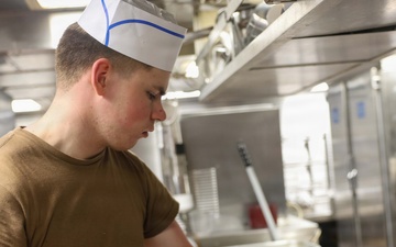John Finn Prepares Dinner