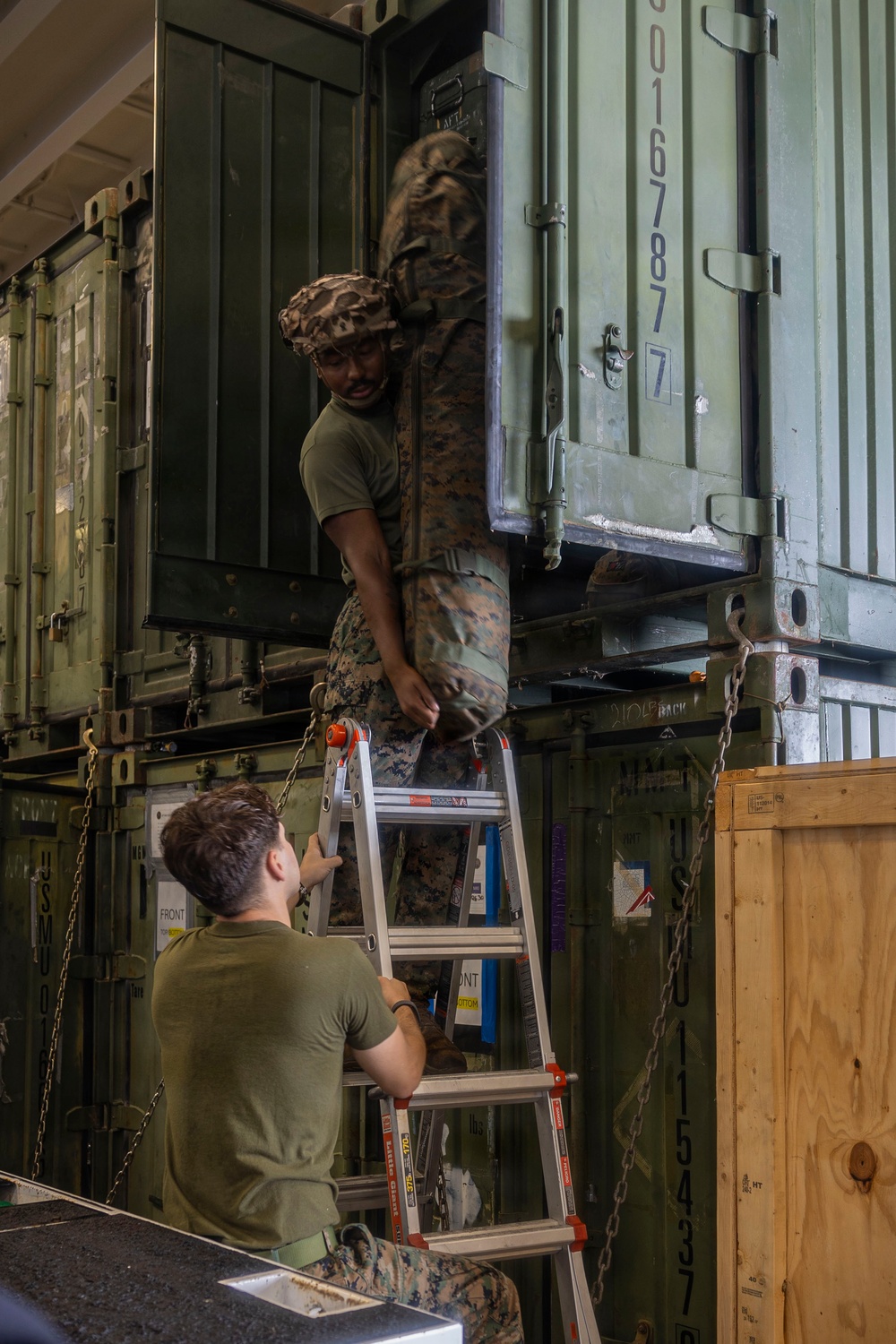 U.S. Marines Pack Gear