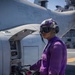 U.S. Navy Sailor Refuels MV-22B Osprey