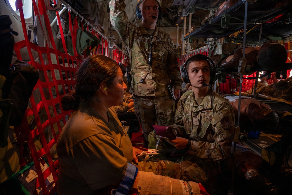 Patriot 26: Medical Airmen Train for In-Flight Casualty Care