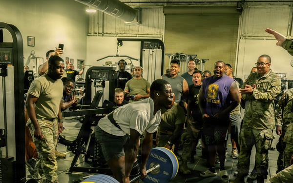 Fort Hood Deadlift Competition