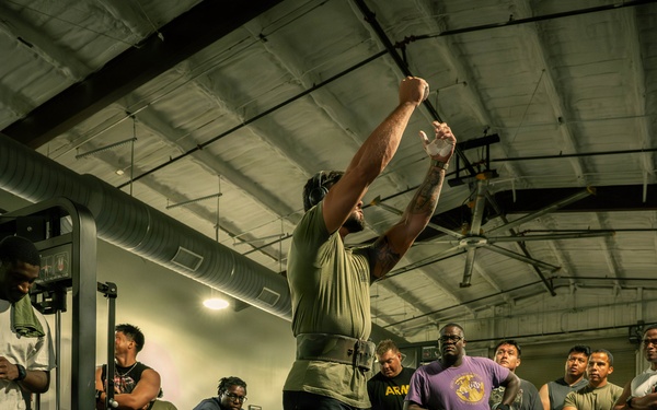 Fort Hood Deadlift Competition