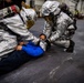 Ronald Reagan Sailors Participate in a General Quarters Drill