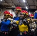 Ronald Reagan Sailors Participate in a General Quarters Drill