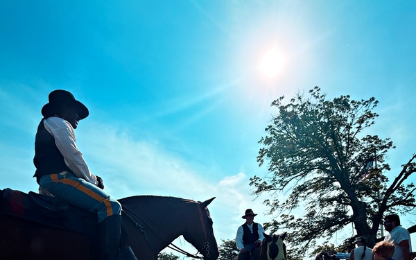 1st Infantry Division Mounted Color Guard History Encampment