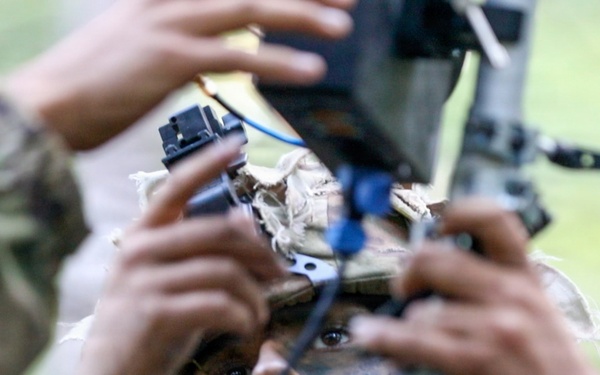 173rd Mobile Brigade Combat Team (Airborne) Soldier Trains to Counter UAVs