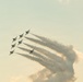 Thunderbirds Formation Flies Over Grissom