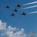 Thunderbirds Trace Across Indiana Sky