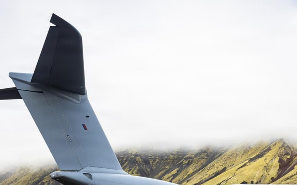 USAF C-17 Globemaster III Delivers Expeditionary Navy Equipment to Trondheim