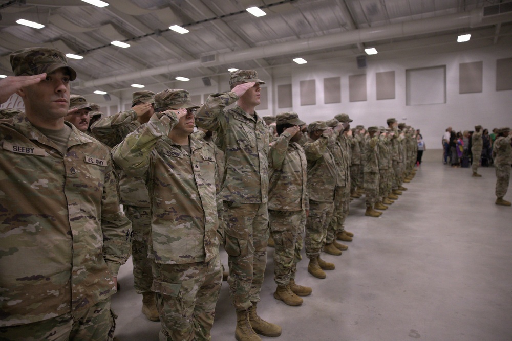 Alpha Company, 198th Expeditionary Signal Battalion Deployment Ceremony