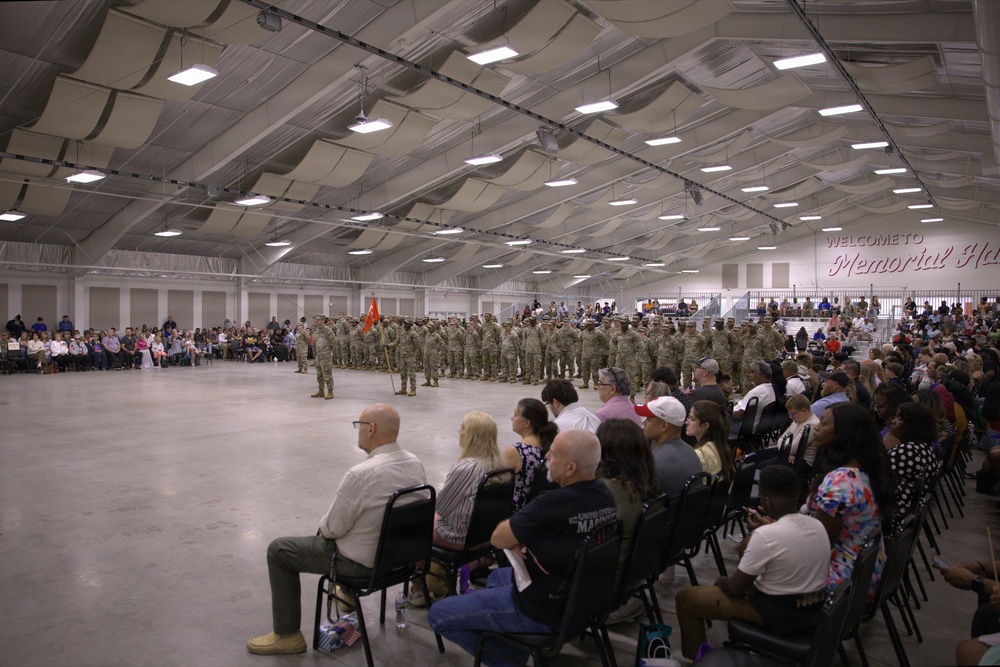 Alpha Company, 198th Expeditionary Signal Battalion Deployment Ceremony