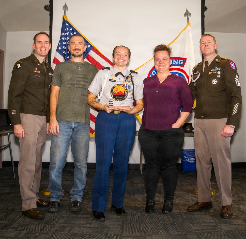 Valey student recognized as first high school senior to enlist in US Army.