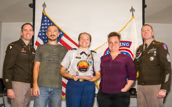 Valey student recognized as first high school senior to enlist in US Army.