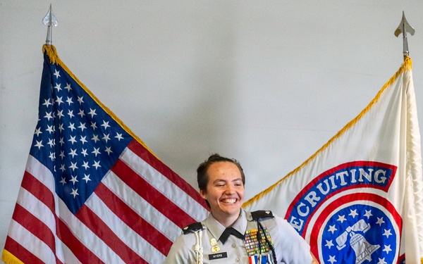 Valey student recognized as first high school senior to enlist in US Army.