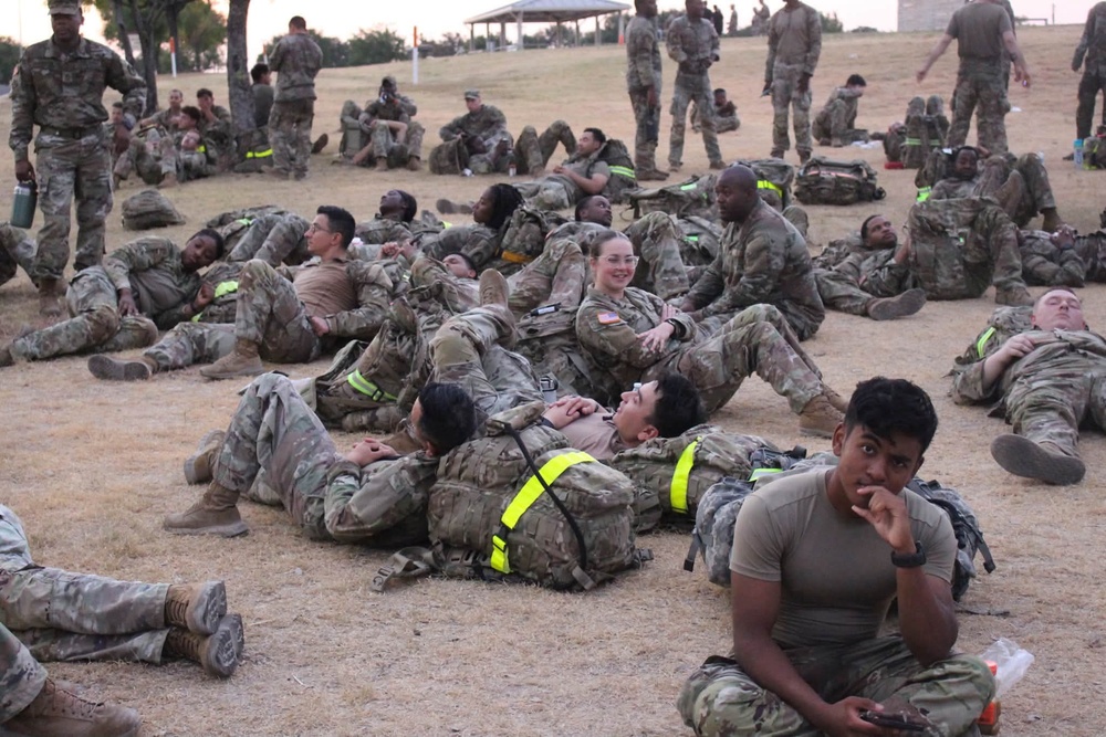 The Price of Excellence: 2d Chemical Soldiers Rest After Completing Grueling Danish Flyver Ruck March at Fort Hood