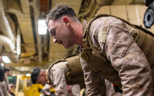 11th MEU Marines, Conduct MCMAP Culminating Event Aboard USS Boxer
