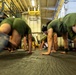 11th MEU Marines, Sailors Conduct NCO Physical Training Event Aboard USS Boxer
