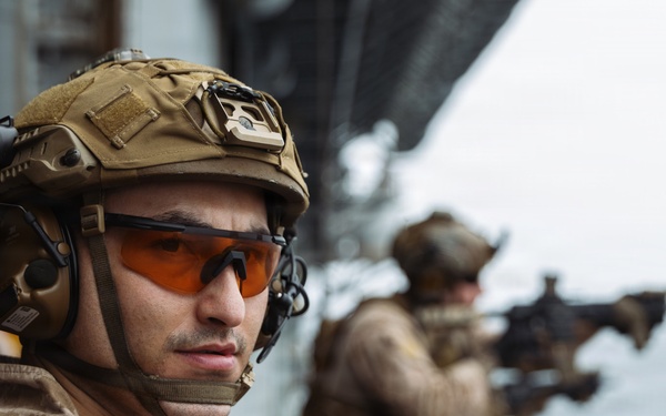 11th MEU Maritime Raid Force Conducts Live-Fire Range Aboard USS Boxer
