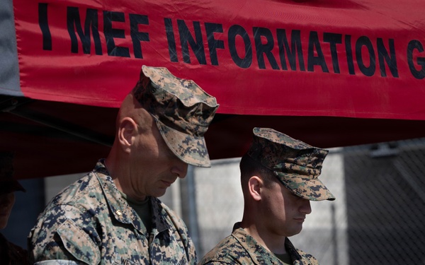1st Communication Strategy and Operations Company conducts change of command ceremony