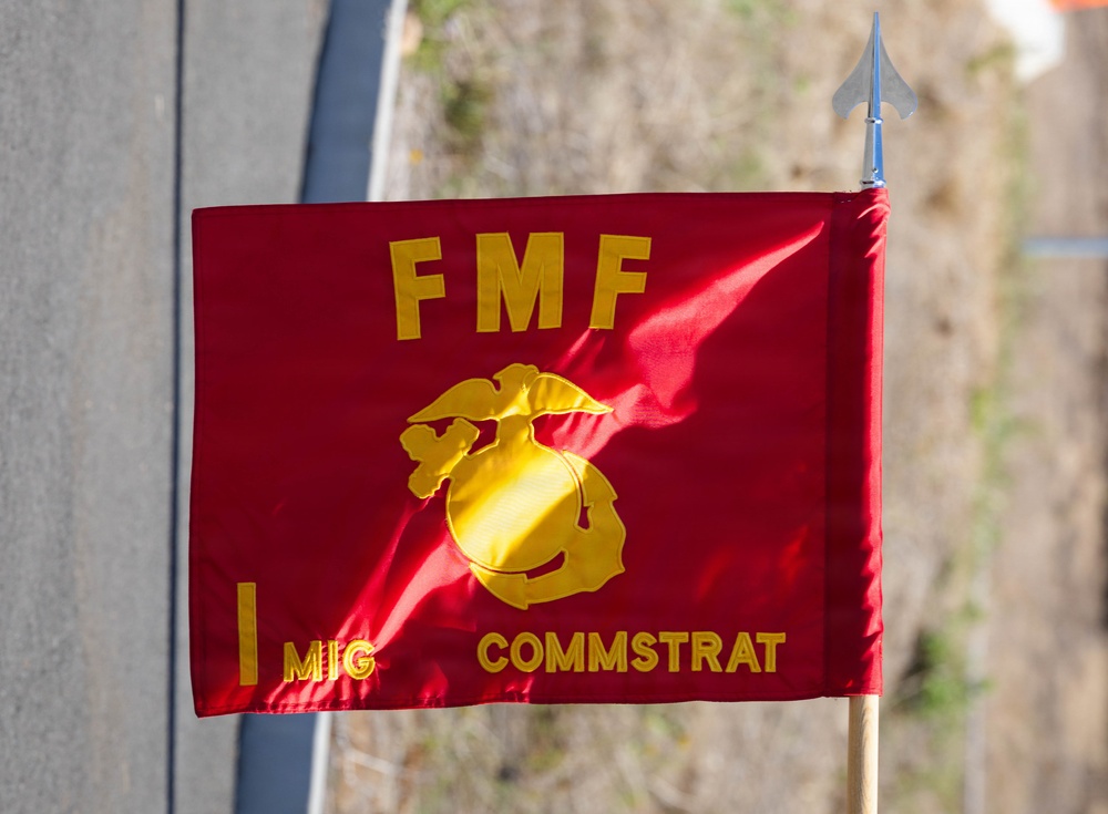 1st Communication Strategy and Operations Company conducts change of command ceremony