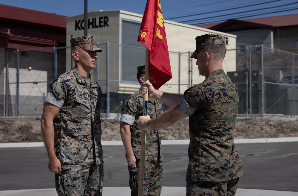 1st Communication Strategy and Operations Company conducts change of command ceremony
