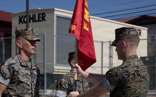 1st Communication Strategy and Operations Company conducts change of command ceremony