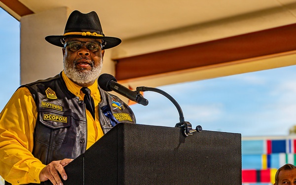 NABSTMC National President speaks at Buffalo Soldiers Monument unveiling
