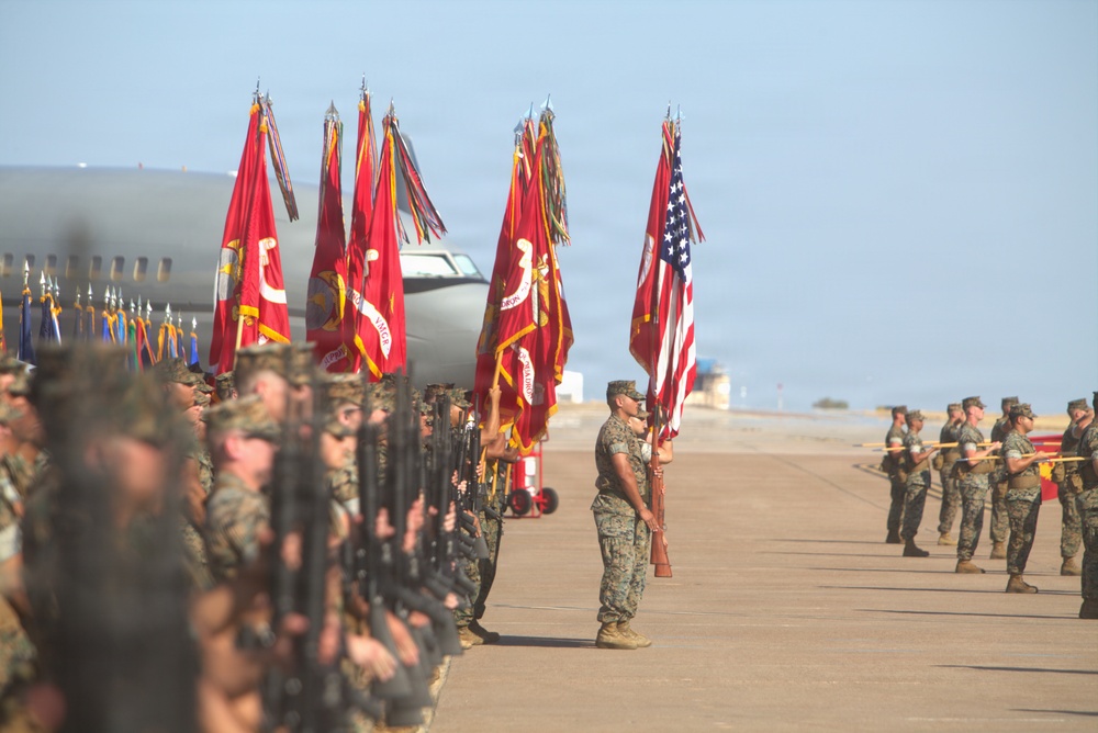 Sgt. Maj. Israel Rivera's relief and appointment ceremony