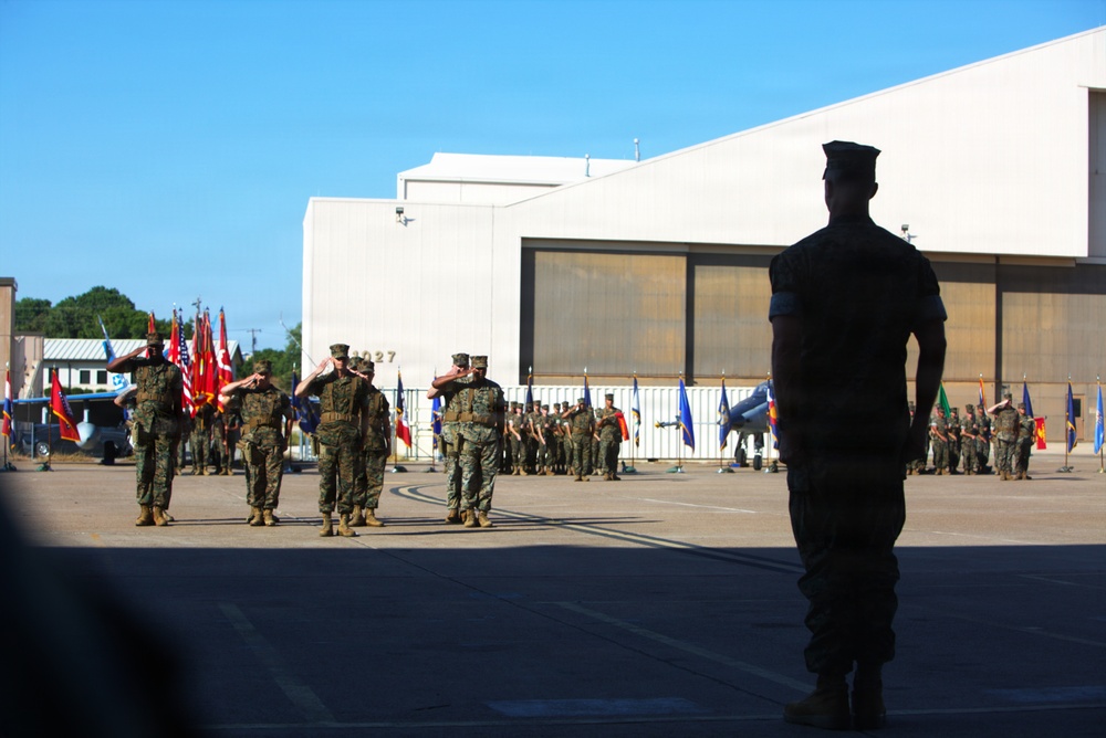 Sgt. Maj. Israel Rivera's relief and appointment ceremony