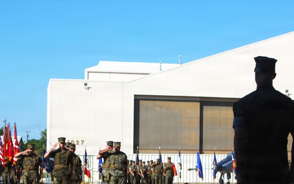 Sgt. Maj. Israel Rivera's relief and appointment ceremony