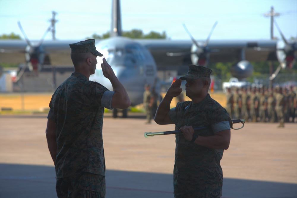 Sgt. Maj. Israel Rivera's relief and appointment ceremony