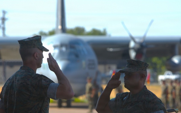 Sgt. Maj. Israel Rivera's relief and appointment ceremony