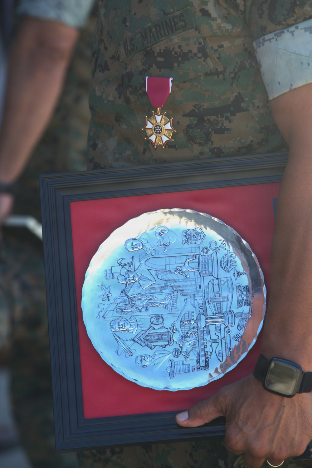 Sgt. Maj. Israel Rivera's relief and appointment ceremony