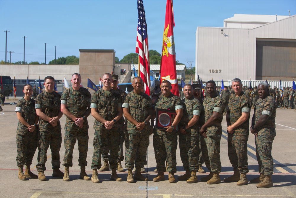 Sgt. Maj. Israel Rivera's relief and appointment ceremony