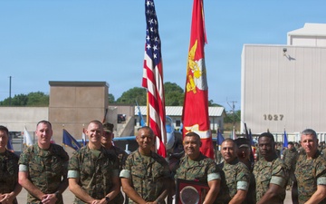 Sgt. Maj. Israel Rivera's relief and appointment ceremony